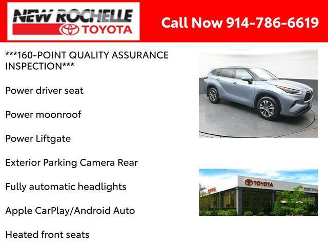 used 2022 Toyota Highlander car, priced at $33,994