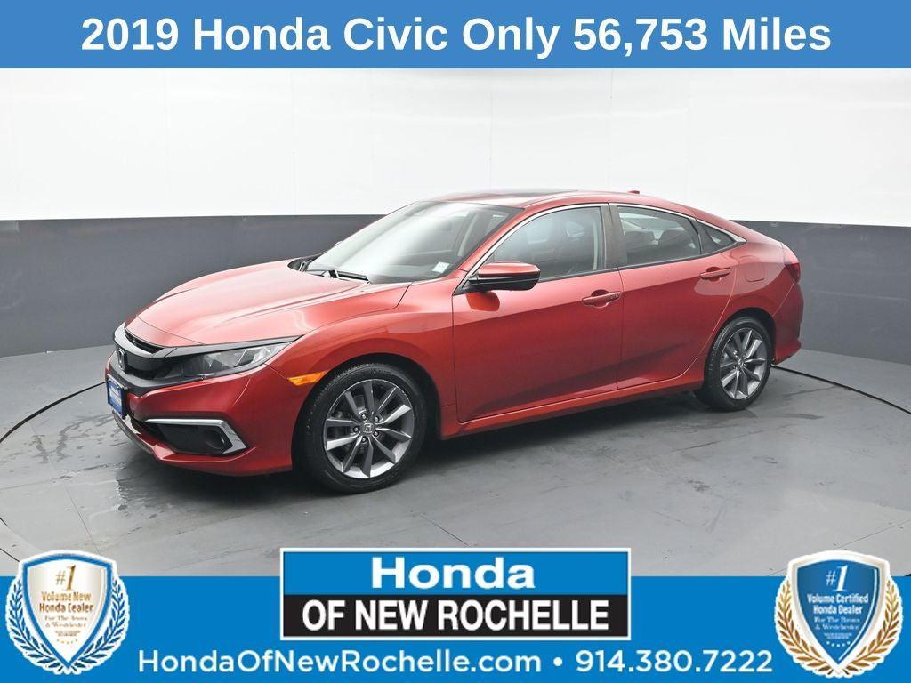 used 2019 Honda Civic car, priced at $20,247
