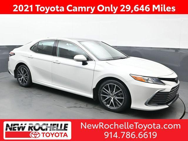 used 2021 Toyota Camry car, priced at $28,502