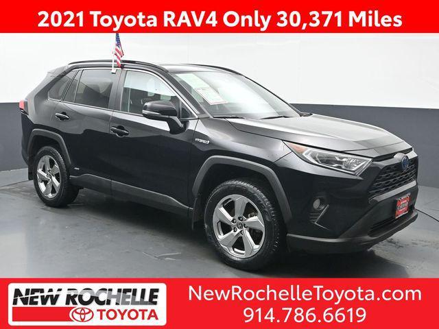 used 2021 Toyota RAV4 Hybrid car, priced at $33,639