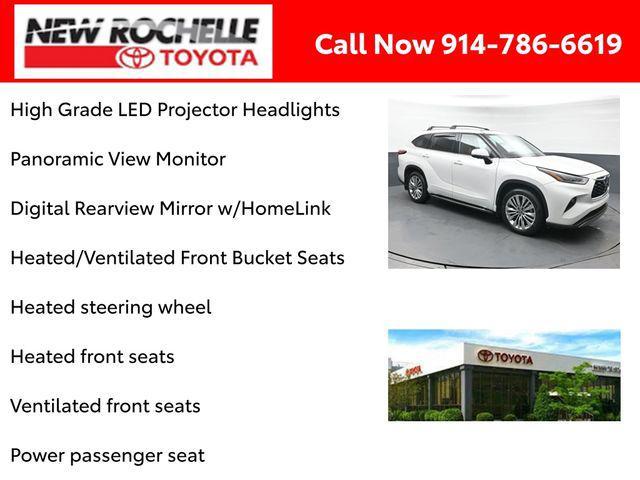 used 2023 Toyota Highlander car, priced at $44,296