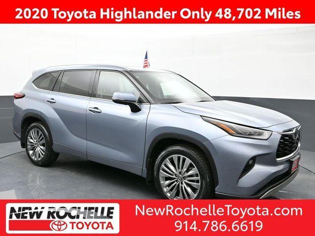 used 2020 Toyota Highlander car, priced at $34,433