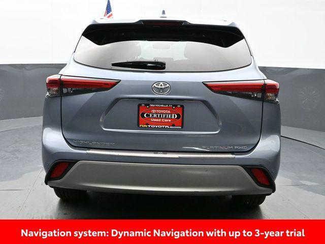 used 2020 Toyota Highlander car, priced at $34,605
