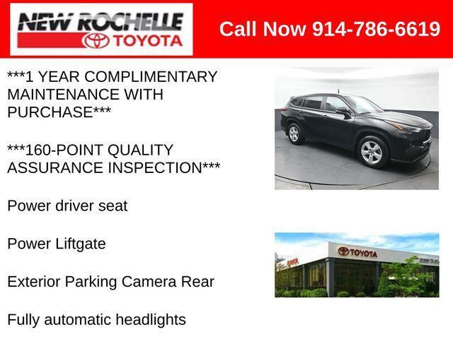 used 2023 Toyota Highlander car, priced at $35,998