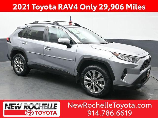 used 2021 Toyota RAV4 car, priced at $30,482