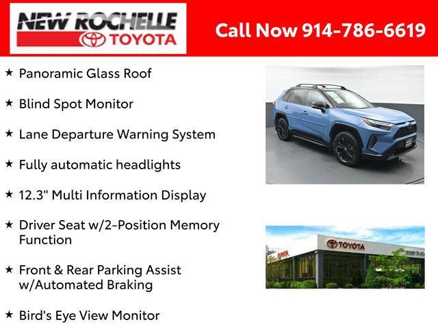 used 2023 Toyota RAV4 Hybrid car, priced at $38,000