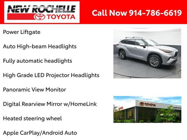 used 2022 Toyota Highlander car, priced at $38,995