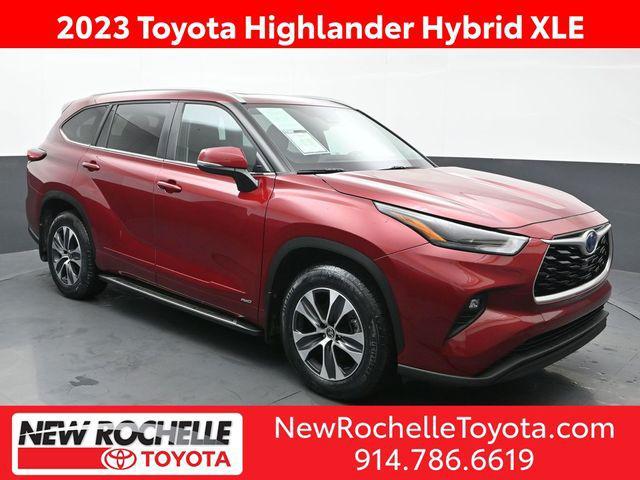 used 2023 Toyota Highlander Hybrid car, priced at $47,174