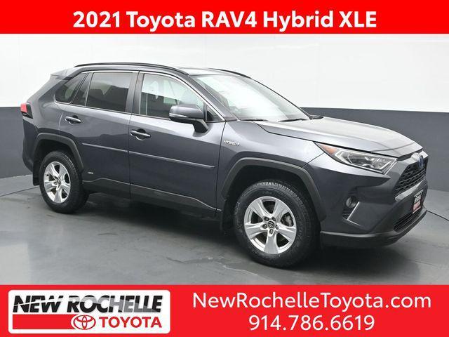 used 2021 Toyota RAV4 Hybrid car, priced at $28,460