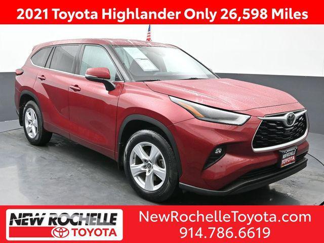 used 2021 Toyota Highlander car, priced at $30,808