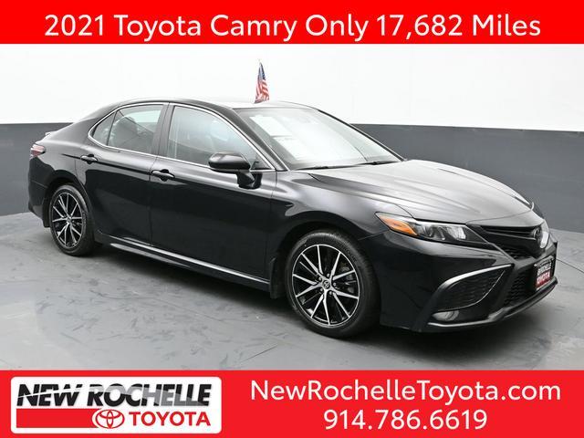 used 2021 Toyota Camry car, priced at $24,711
