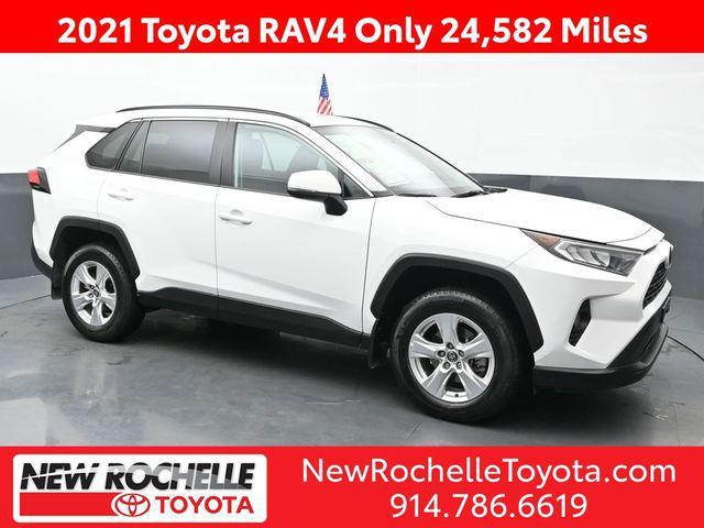 used 2021 Toyota RAV4 car, priced at $28,456