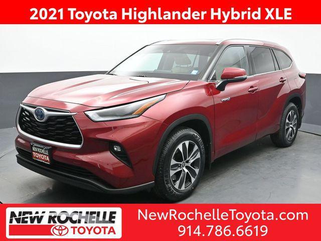 used 2021 Toyota Highlander Hybrid car, priced at $36,931