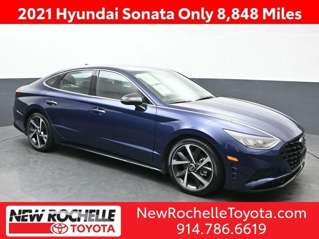 used 2021 Hyundai Sonata car, priced at $19,498