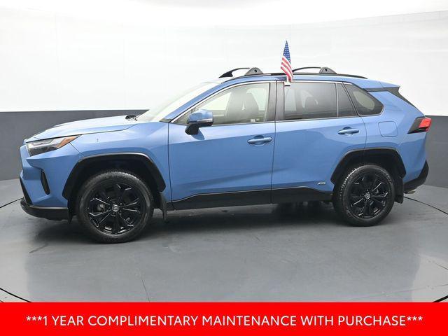 used 2022 Toyota RAV4 Hybrid car, priced at $31,437