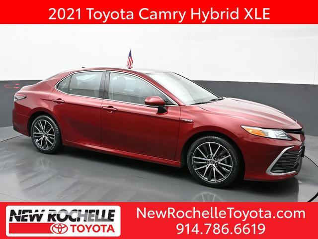 used 2021 Toyota Camry Hybrid car, priced at $27,250