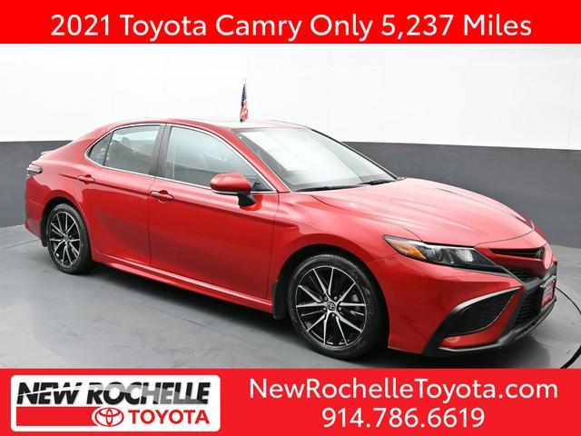 used 2021 Toyota Camry car, priced at $25,303