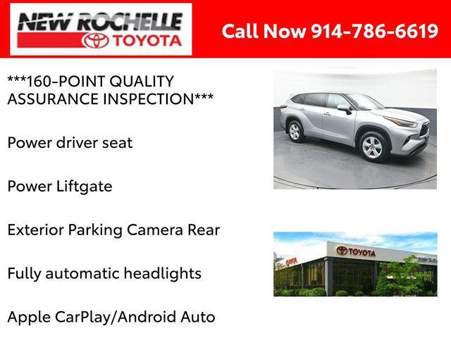 used 2022 Toyota Highlander car, priced at $32,639