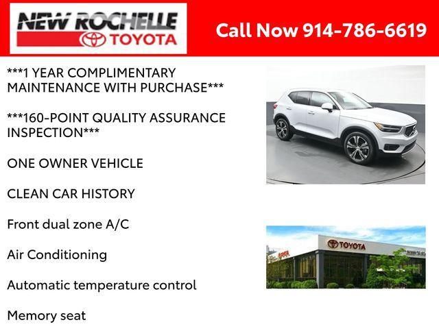 used 2022 Volvo XC40 car, priced at $33,880