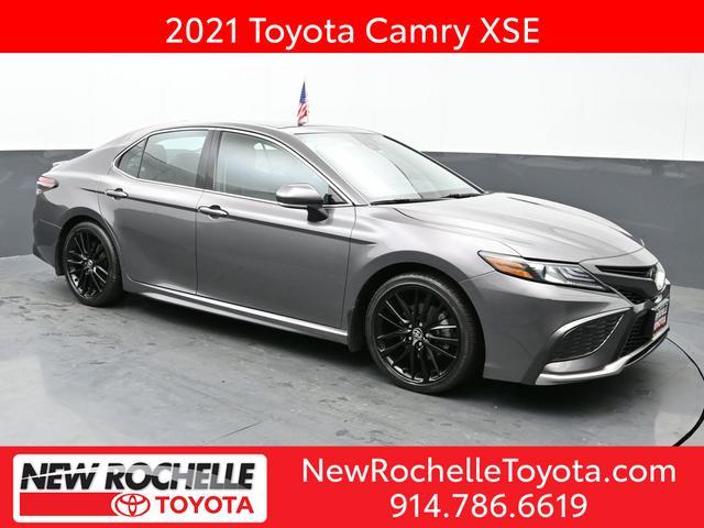 used 2021 Toyota Camry car, priced at $26,652