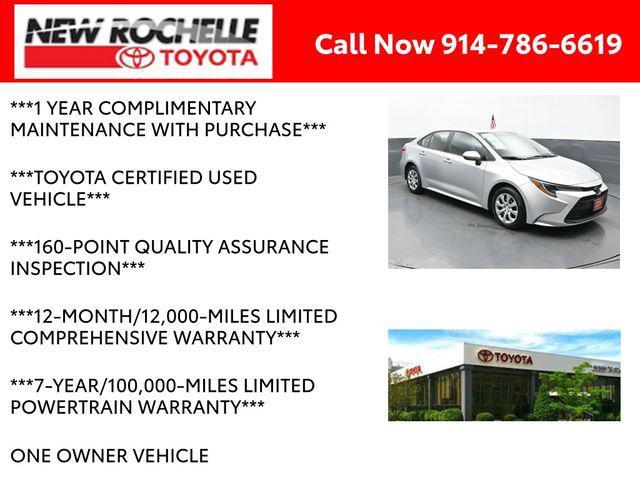 used 2023 Toyota Corolla car, priced at $21,906