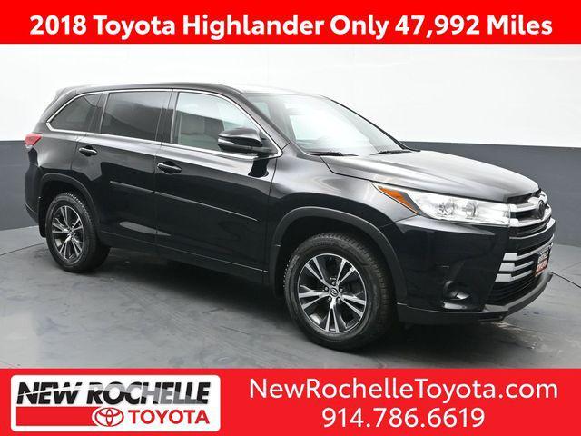 used 2018 Toyota Highlander car, priced at $24,653