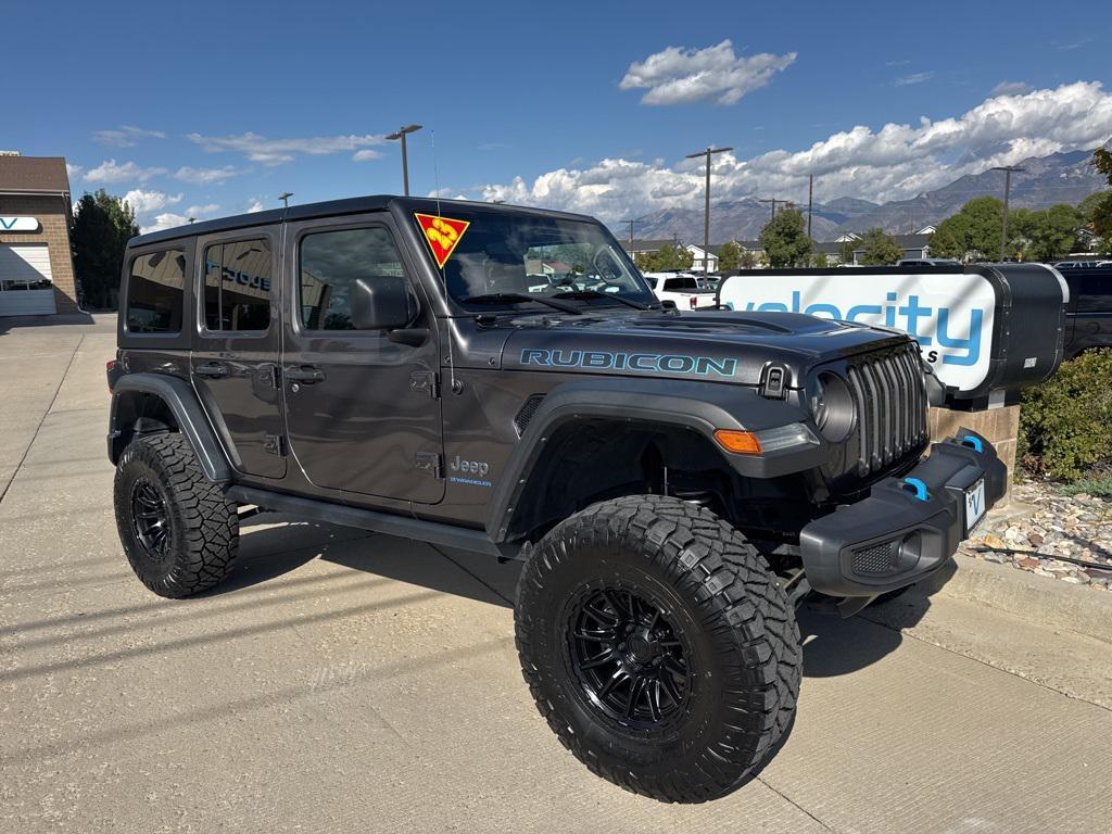 used 2023 Jeep Wrangler 4xe car, priced at $34,999