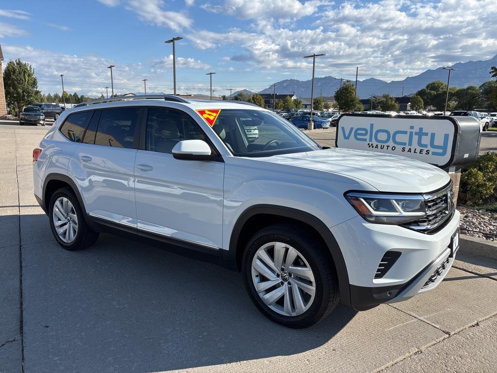 used 2021 Volkswagen Atlas car, priced at $23,995