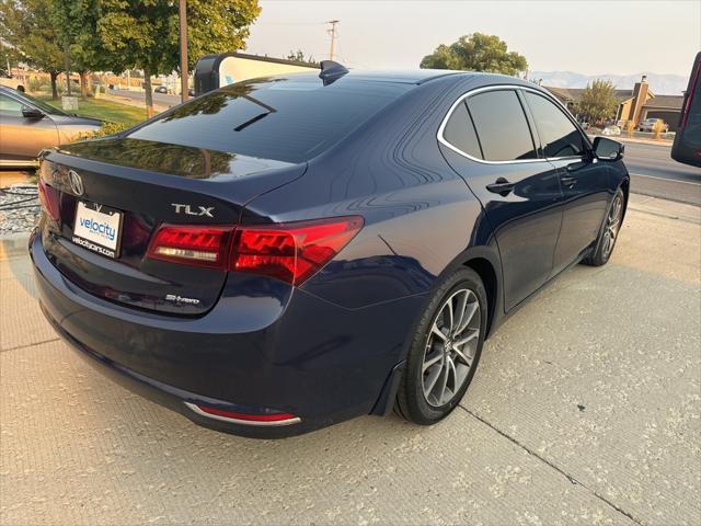 used 2015 Acura TLX car, priced at $15,995