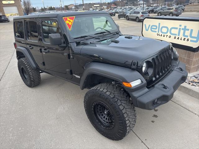 used 2021 Jeep Wrangler Unlimited car, priced at $33,999