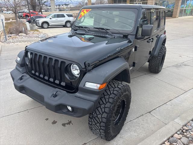 used 2021 Jeep Wrangler Unlimited car, priced at $33,999