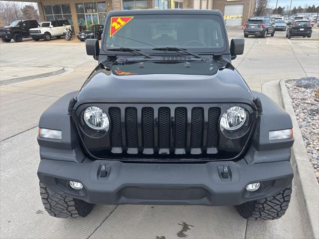 used 2021 Jeep Wrangler Unlimited car, priced at $33,999