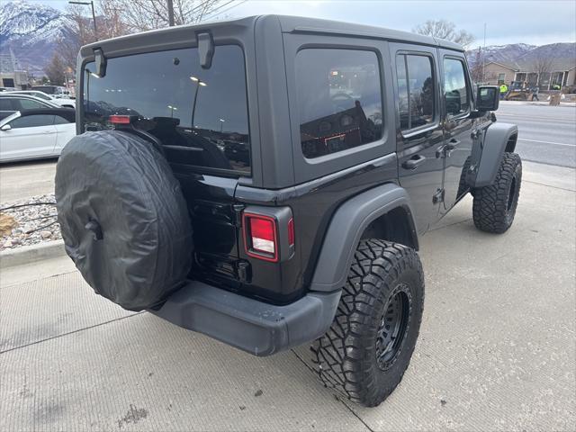 used 2021 Jeep Wrangler Unlimited car, priced at $33,999