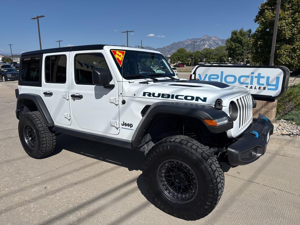 used 2023 Jeep Wrangler 4xe car, priced at $35,999