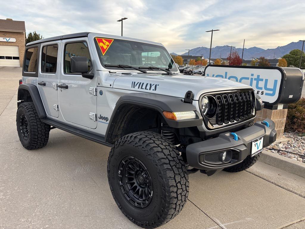 used 2024 Jeep Wrangler 4xe car, priced at $34,999
