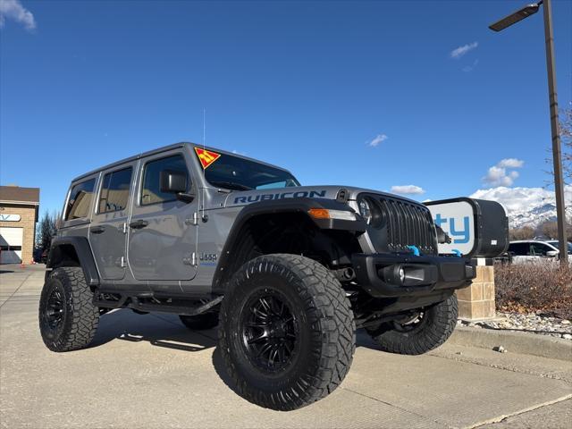 used 2021 Jeep Wrangler Unlimited 4xe car, priced at $38,999