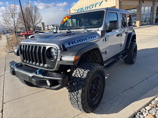 used 2021 Jeep Wrangler Unlimited 4xe car, priced at $38,999