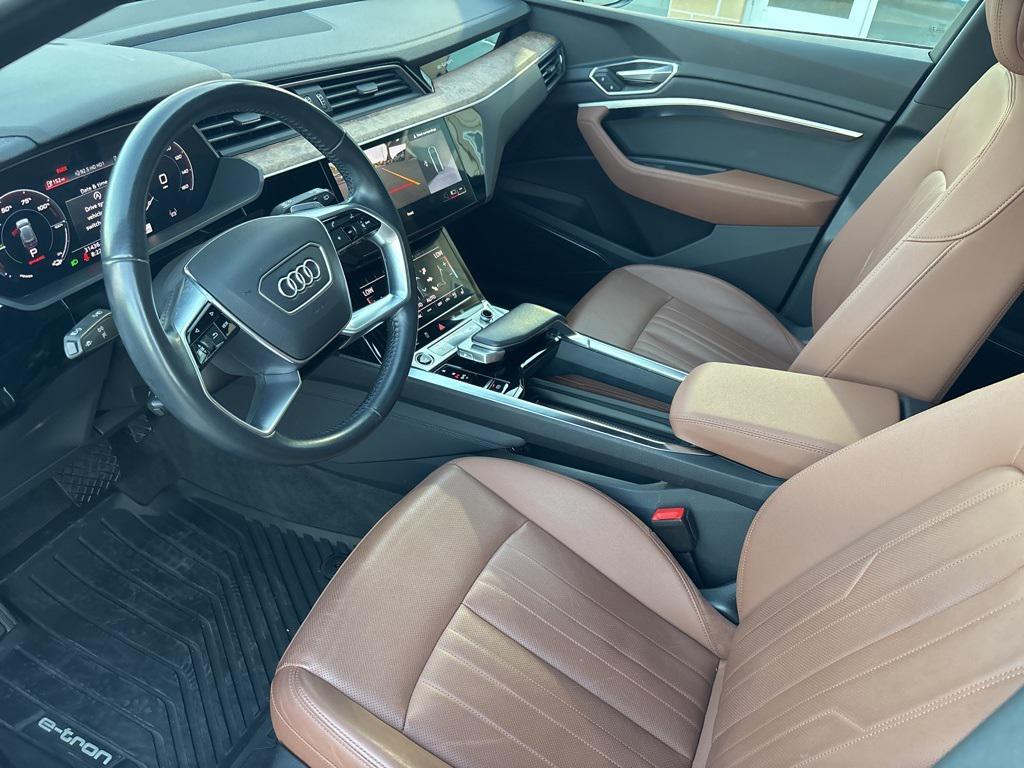 used 2021 Audi e-tron car, priced at $25,995