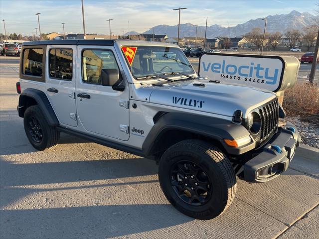 used 2023 Jeep Wrangler 4xe car, priced at $26,995