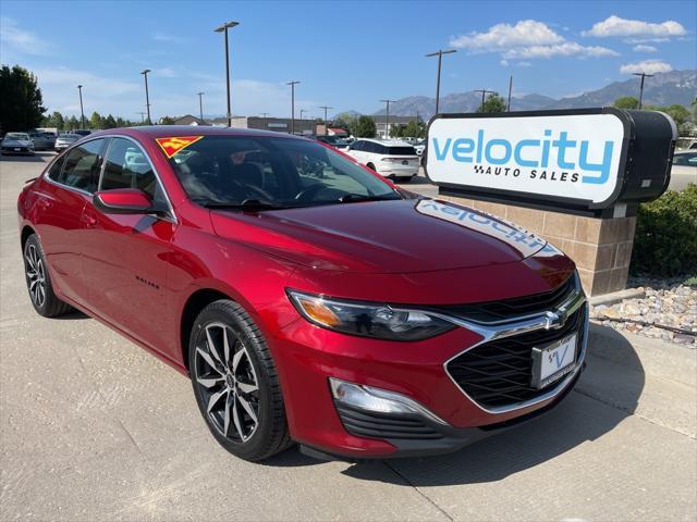 used 2021 Chevrolet Malibu car, priced at $18,995