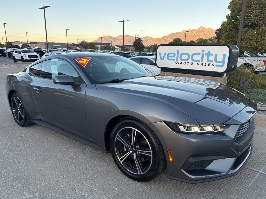 used 2024 Ford Mustang car, priced at $26,995