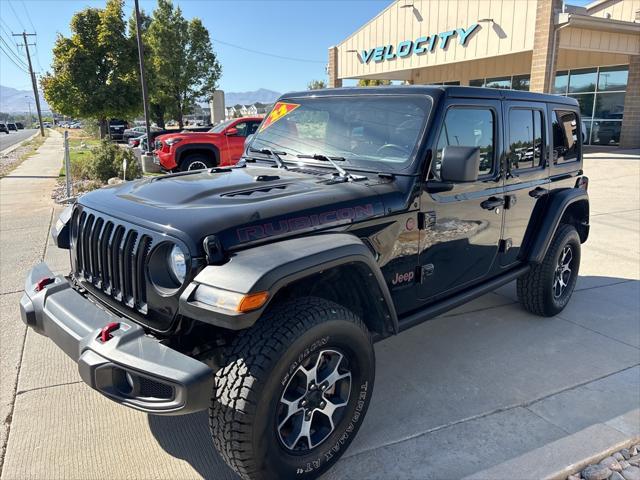 used 2022 Jeep Wrangler Unlimited car, priced at $37,995