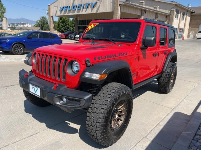 used 2021 Jeep Wrangler Unlimited car, priced at $38,999