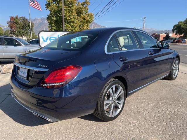 used 2019 Mercedes-Benz C-Class car, priced at $24,995