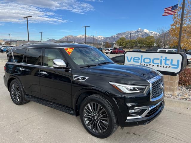 used 2022 INFINITI QX80 car, priced at $46,995