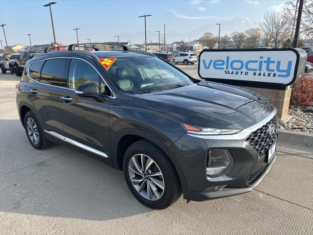 used 2020 Hyundai Santa Fe car, priced at $19,995