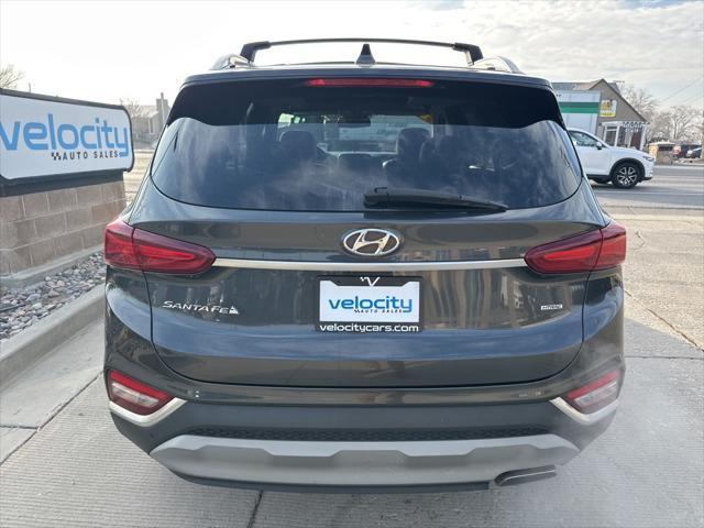 used 2020 Hyundai Santa Fe car, priced at $19,995