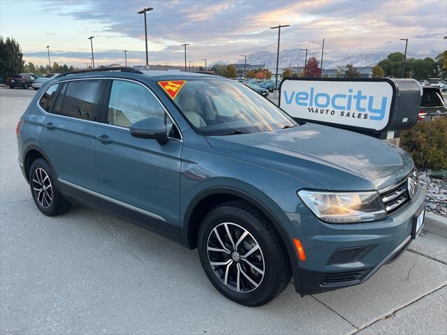 used 2021 Volkswagen Tiguan car, priced at $20,995