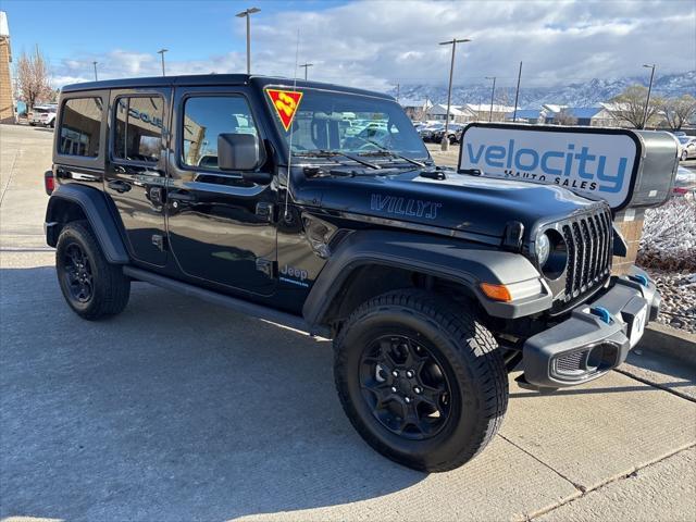 used 2023 Jeep Wrangler 4xe car, priced at $25,995