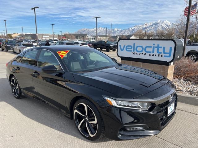 used 2019 Honda Accord car, priced at $21,995